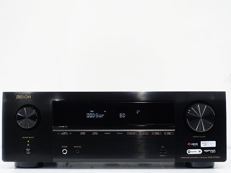 □□DENON AVR-X1700H AVサラウンドレシーバー デノン 元箱付