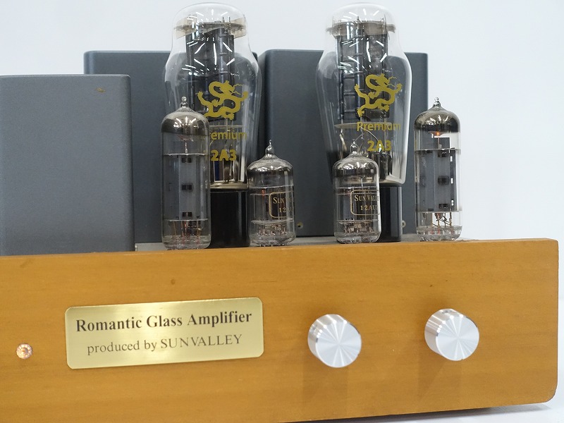 新品日本製■□SUNVALLEY Romantic Glass Amplifier 2A3 真空管 パワーアンプ サンバレー□■007447001-2□■ 本体