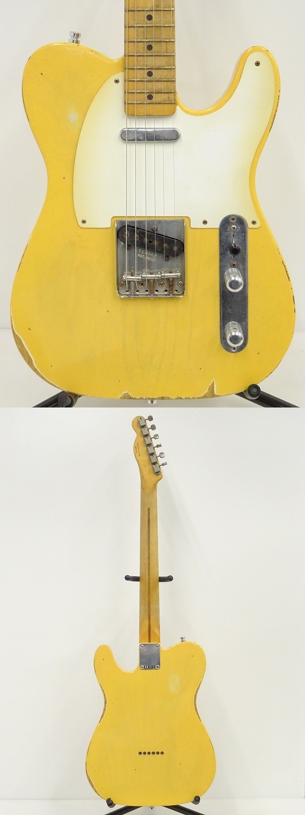 ギター Fender Mexico Road Worn telecaster2008 Fender Mexico Road Worn Telecaster Black 中古｜ギター買取の