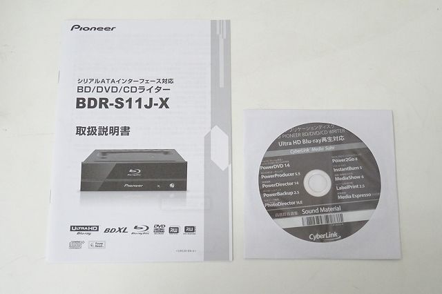 ▲▽ELSOUND Pioneer BDR-S11J-X CD/DVD USBドライブ/BDドライブ付 パイオニア 元箱付 △▼004492002Jm△▼ Pioneer BDR-S11J-X Premium Ultra HD 4K Blu-ray Burner for sale