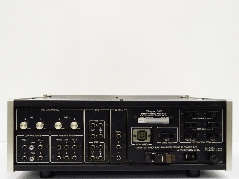 ◇◇Accuphase アキュフェーズ C-200S コントロールアンプ◇◇