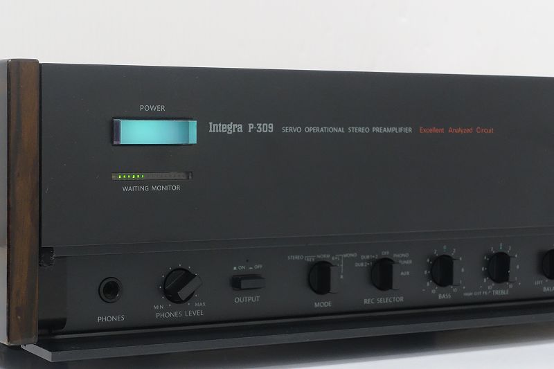 P-309 Integra プリアンプ ONKYO △▽ONKYO オンキョー ハイファイ堂