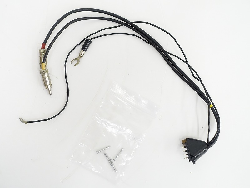 I04306] イギリス製 SME トーンアームケーブル RCA-RCAタイプ 1.2m