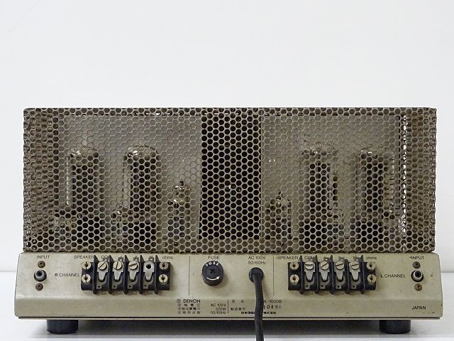 DENON デノン POA-1000B 真空管パワーアンプ