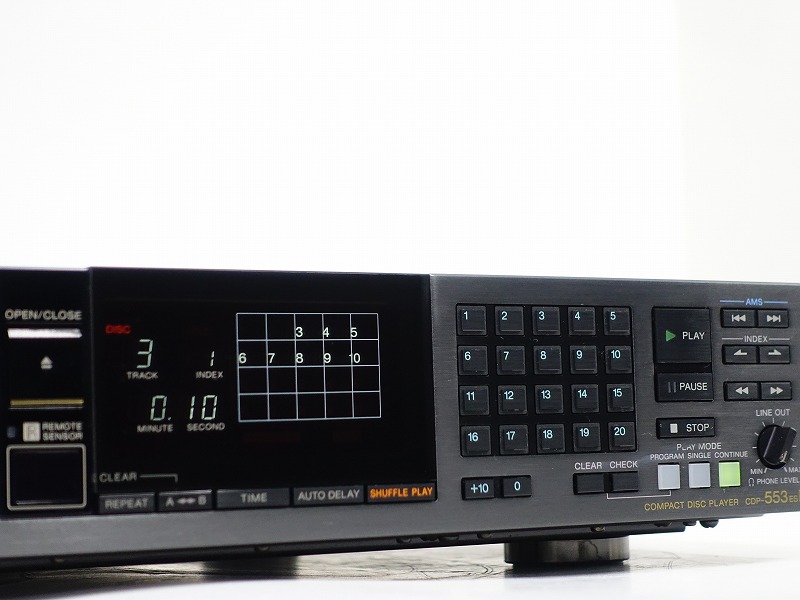SONY CDP-553 ESDCDプレーヤージャンク ◇取引終了 SONY CDP-553ESD