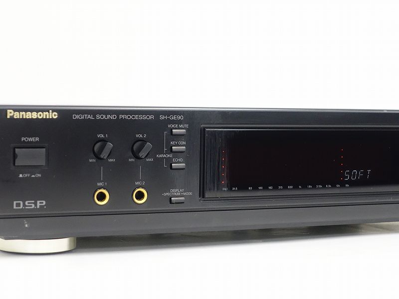 SH-GE90 Digital Sound Processor Graphic Technics TECHNICS