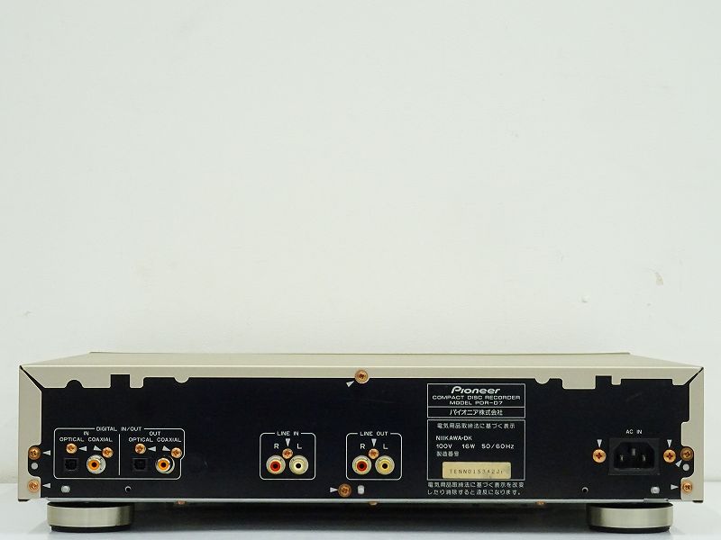 パイオニア Pioneer PDR-WD7 CDレコーダー Pioneer PDR-D7 CD