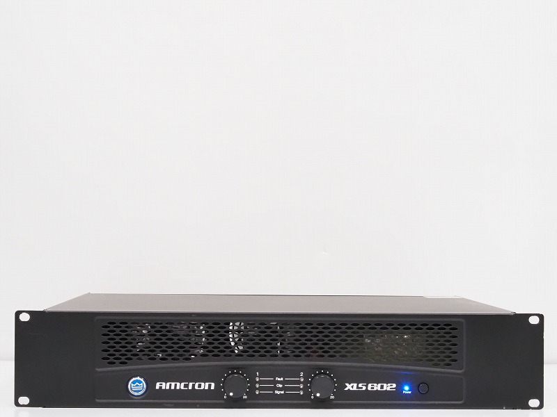 10 AMCRON CROWN XLS602 パワーアンプ Amcron XLS602 パワーアンプ電源入らず、重症かな？ - YouTube