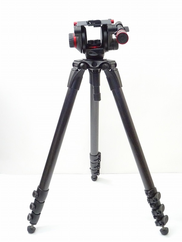 マンフロット Manfrotto 536 カーボンファイバービデオ三脚-