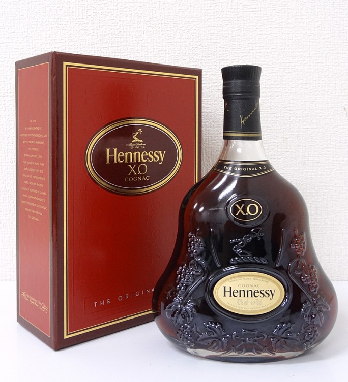 大阪府より Hennessy ヘネシー XO 黒キャップ 700ml 高価宅配買取させて頂きました!! | お酒買取のTAMAYA
